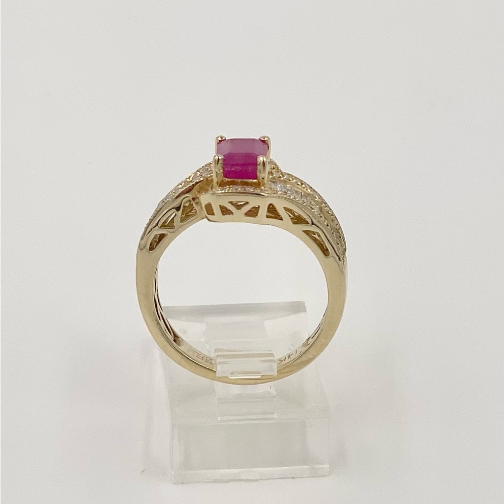 Effy Ruby & Diamond Ring - image 3